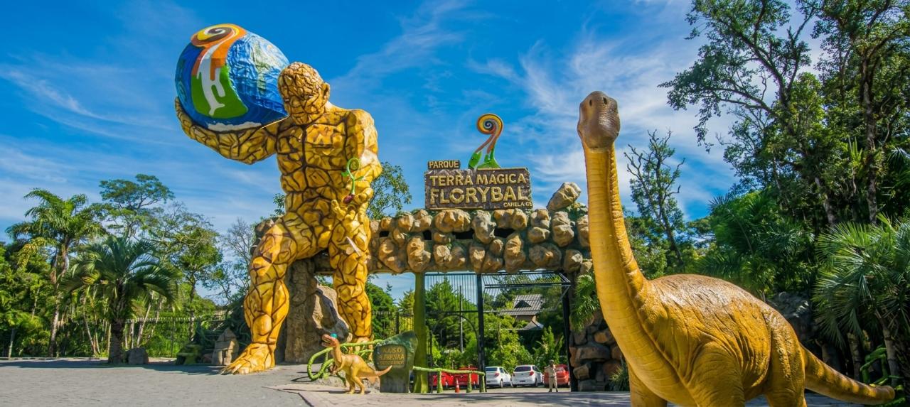 Parque Terra Mágica Florybal, em Canela