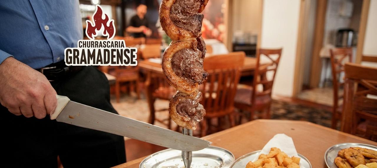 Churrascaria Gramadense, em Gramado
