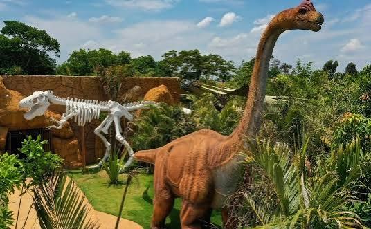 Vale dos Dinossauros, em Canela (RS)
