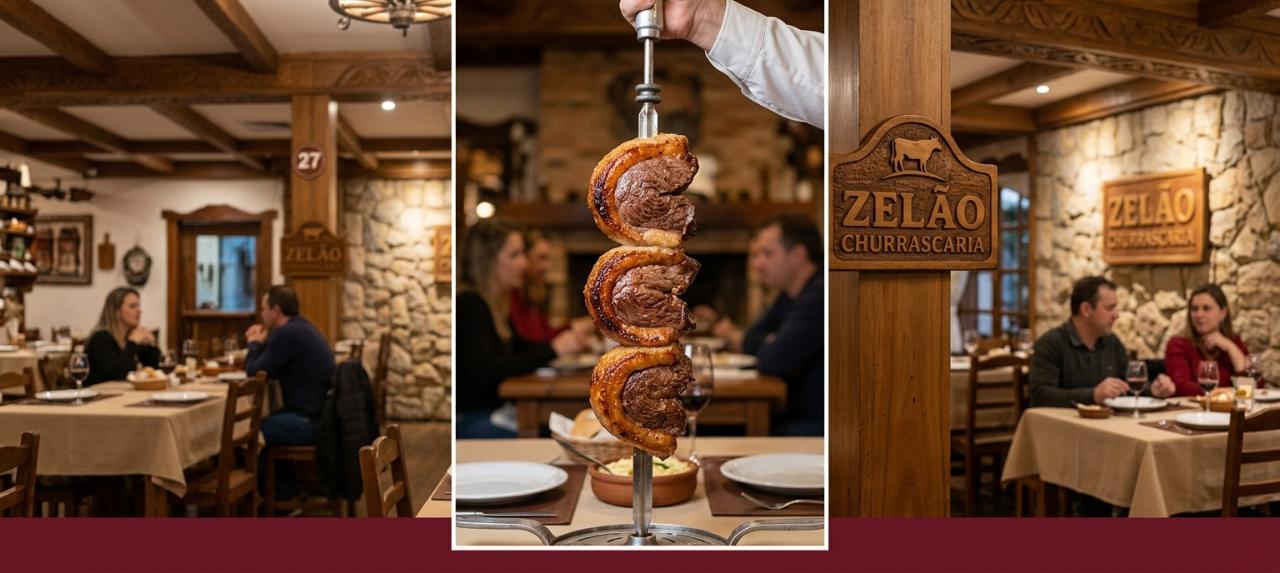 Churrascaria Zelão, em Gramado