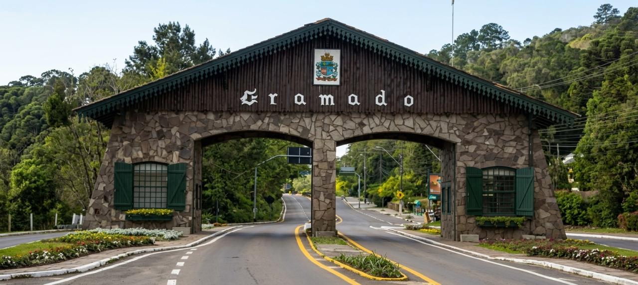 Pórtico de Gramado, em Gramado