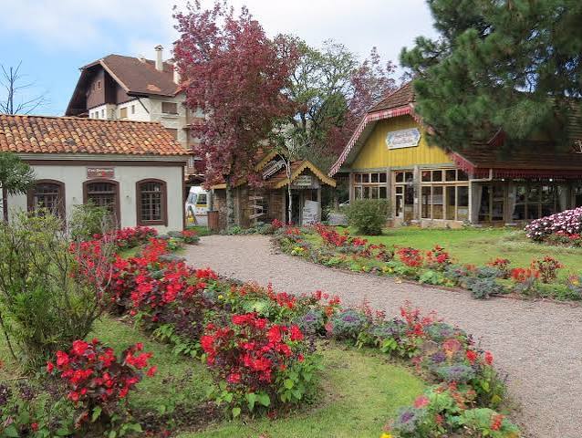 Praça das Etnias, em Gramado